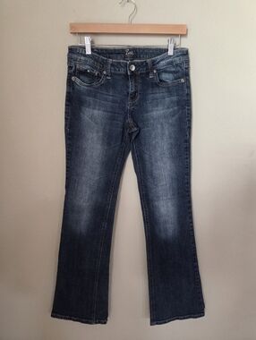 ZCO Bootcut Dark Denim Jeans Size 11 98% Cotton